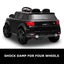 Electric Kids Ride On Car 2 Seat Dual Door Remote Control w/Safety Belt 12V Carousel 12