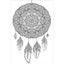 Design Works Zenbroidery Stamped Embroidery - Dreamcatcher 10" x 16" Carousel 2