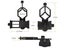 Universal Phone Adapter Mount Holder Binocular Telescope Microscope Carousel 6