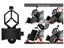 Universal Phone Adapter Mount Holder Binocular Telescope Microscope Carousel 12