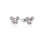 Couture Kingdom - Disney - Stainless Steel Mickey April Birthstone Stud Earrings Carousel 1