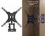 Full Motion TV Wall Mount Bracket - 32"-55" Inches, VESA Compatible Carousel 5