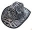 ZEBRA HAT Adult Cowboy Print Wild West Costume Party Fancy Dress Fedora Carousel 4