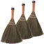 3 Pack Mini Hand Brush Sweeper Natural Straw Dust Cleaner Broom Duster Carousel 1
