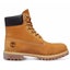 TIMBERLAND Mens 6" Premium Waterproof Boots Original Yellow Shoes - Wheat Nubuck Carousel 7
