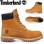TIMBERLAND Mens 6" Premium Waterproof Boots Original Yellow Shoes - Wheat Nubuck Carousel 12