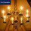 NEW Vintage Amber E14 LED Chandelier Light Bulbs Candle Light 4W Carousel 3