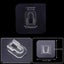 NEW 10pcs Adhesive Double Sided Adhesive Wall Hook Shelves Hooks Carousel 6