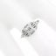 Antique Art Deco Platinum 0.62ctw Old Euro Diamond Engagement or Promise Ring Carousel 2