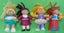 Cabbage Patch Kids, complete set-of-4 dolls (McDonalds 1992) Carousel 1