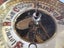 Antique Jugendstil Visible Works Banjo Barometer with Thermometer Carousel 5