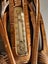 Antique Jugendstil Visible Works Banjo Barometer with Thermometer Carousel 8