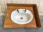 Kauri Vanity Top with Basin 780w x 600d Carousel 1