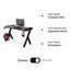 RGB Gaming Desk with Wireless Charger Carousel 8