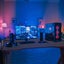 RGB Gaming Desk with Wireless Charger Carousel 9