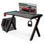 RGB Gaming Desk with Wireless Charger Carousel 11