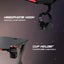 RGB Gaming Desk with Wireless Charger Carousel 12