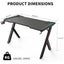 RGB Gaming Desk with Wireless Charger Carousel 4