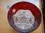 TWO Ruby Red Exhibition Glass Cups Marked Etched 1911 and 1922 Carousel 10