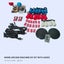MAME machine, raspberry pi, pandora box, button+stick+decoder kit with audio set Carousel 4