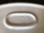 $!NR! Large oval Temuka platter; Blue hearts pattern 195/9 Carousel 3