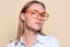 Full Rim Square Transparent Honey Brown SmartBuy Collection Honest 3314 C3 54 Carousel 4
