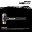 Halder Soft-face mallet reinforced Ø40 Copper/Soft Metal Carousel 6