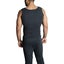 Mens THERMAL Merino Wool Blend Singlet Top Sleeveless Warm Underwear - Black Carousel 3