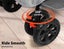 Pawz Pet Stroller Pram Dog Carrier Trailer Strollers 4 Wheels Foldable Large Carousel 6