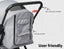 Pawz Pet Stroller Pram Dog Carrier Trailer Strollers 4 Wheels Foldable Large Carousel 10