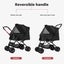 Pawz Pet Stroller Pram Dog Carrier Foldable Trailer Strollers 4 Wheels Large Carousel 5
