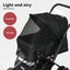 Pawz Pet Stroller Pram Dog Carrier Foldable Trailer Strollers 4 Wheels Large Carousel 9