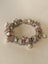 Pink bead and charm Pandora-like bracelet Carousel 3