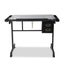 Artiss Adjustable Drawing Desk - Black and Grey Carousel 3