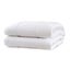 Fitted Foam Cover Underlay Goose Mattress Topper 1000gsm King White Carousel 1