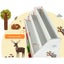 Kids Bookshelf Toy Box Organiser Children 6 Bins Display Shelf Storage Box Carousel 7