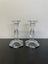 Vintage Pair of Crystal Candle Holder/ Candlesticks Carousel 1