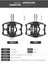 1 Pair Bicycle Lock Pedals With Free Cleat For SPD System MTB(NZ STOCK) Carousel 14