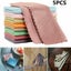 Cinvo 30x40 cm Fish Scale Microfiber Cloth 5Pcs Polishing Cleaning Rag Lint Carousel 1