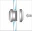 304 stainless steel round handle, sliding door handle for 8-12mm Thick Door Carousel 6