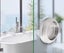 304 stainless steel round handle, sliding door handle for 8-12mm Thick Door Carousel 7