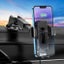 15W Automatic Clamping Wireless Charging Phone Holder for Windshield / Dashboard Carousel 3