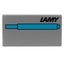Lamy T10 Ink Cartridge Turquoise Set 5pce Carousel 1