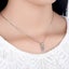 Hang In There Necklace - Silver, Cat, Kitty, Jewellery, Subtle, Classy Carousel 5
