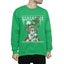 Tom And Jerry Mens Christmas Fair Isle Sweatshirt Carousel 3