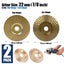 2Pcs Tungsten Wood Carving Grinding Sing Disc Wheel *Local STOCK NOW* Carousel 7