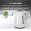 1.7L White Kettle Carousel 12