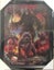 Grim reaper with pitbulls picture, framed, 42.5cm x 32.5cm. Carousel 1