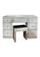 Fatima Mirrored Desk W135cm **35% OFF** Last Floor Display Carousel 1