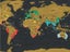 NEW Scratch Travel World Map - NEW Carousel 7